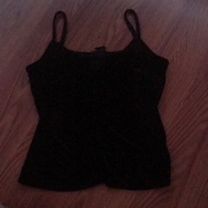 Velvet cami top